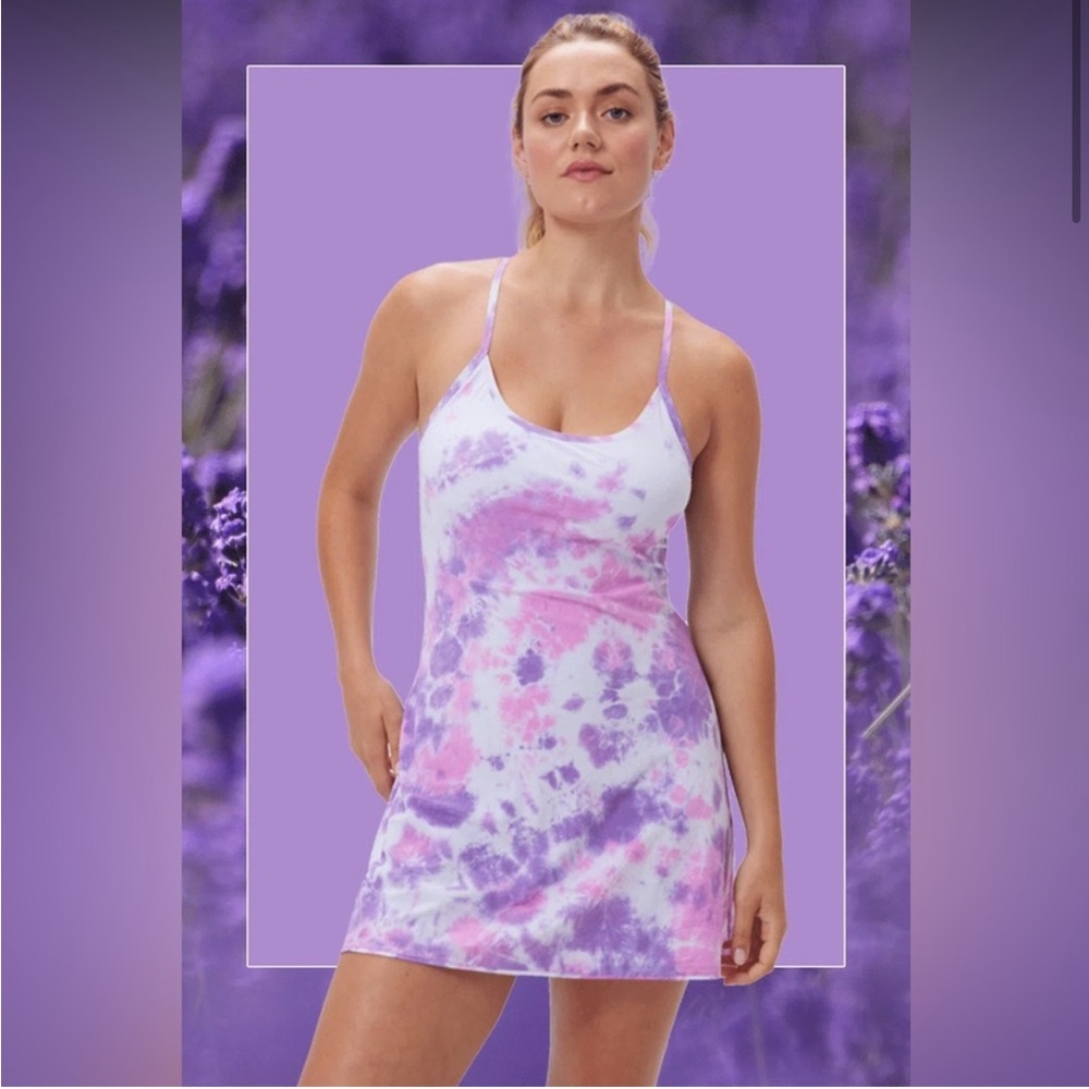 Outdoor Voices The Exercise Dress Maypop Tie Dye